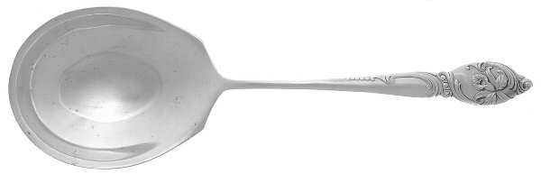 Enchanting Orchid (Sterling, 1950) Solid Smooth Casserole Spoon
