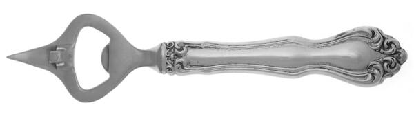 George & Martha Washington (Sterling, 1940) Bottle/Can Opener with Stainless Bowl HC