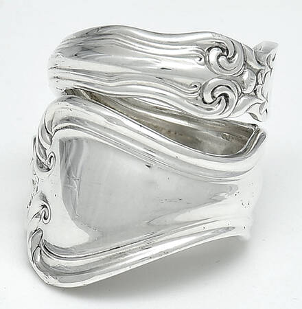 George & Martha Washington (Sterling, 1940) Finger Ring (Provide Size) HC