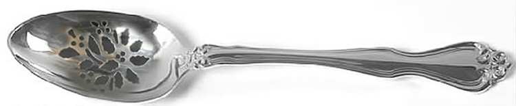 George & Martha Washington (Sterling, 1940) Holiday Tablespoon with Pierced Bowl HC