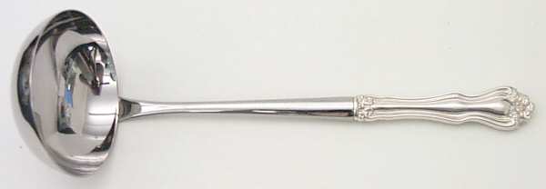 George & Martha Washington (Sterling, 1940) Soup Ladle with Stainless Bowl