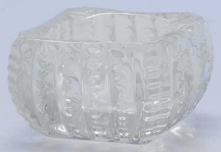 John & Priscilla (Sterling, 1940, No Monos) Crystal Salt Dip