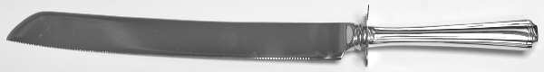 John & Priscilla (Sterling, 1940, No Monos) Cake Slicer with Stainless Blade