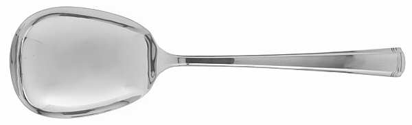 John & Priscilla (Sterling, 1940, No Monos) Solid Smooth Casserole Spoon