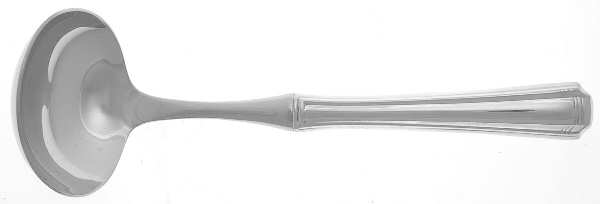 John & Priscilla (Sterling, 1940, No Monos) Hollow Handle Gravy Ladle with Stainless Bowl