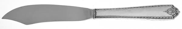 Lady Hilton (Sterling, 1940, No Monograms) Individual Fish Knife with Stainless Blade
