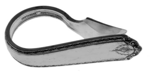 Lady Hilton (Sterling, 1940, No Monograms) Napkin Clip HC
