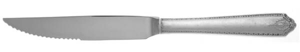 Lady Hilton (Sterling, 1940, No Monograms) Steak Knife Individual Hollow, Serrate HC