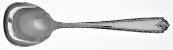 Lady Hilton (Sterling, 1940, No Monograms) Solid Piece Cream Ladle HC