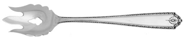Lady Hilton (Sterling, 1940, No Monograms) Vegetable Serving Fork Solid  HC