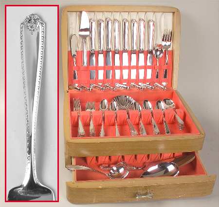 Lady Hilton (Sterling, 1940, No Monograms) 72 Piece Set