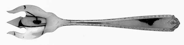 Lady Hilton (Sterling, 1940, No Monograms) Ice Cream Fork HC