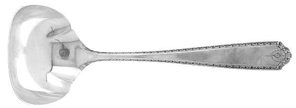 Lady Hilton (Sterling, 1940, No Monograms) Solid Gravy Ladle
