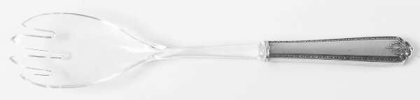 Lady Hilton (Sterling, 1940, No Monograms) Salad Serving Fork with Plastic Prongs