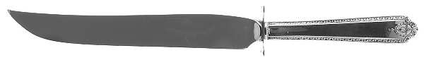 Lady Hilton (Sterling, 1940, No Monograms) Small Steak Carving Knife with Stainless Blade