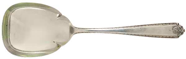 Lady Hilton (Sterling, 1940, No Monograms) Small Solid Berry/Casserole Spoon