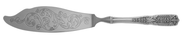 Milburn Rose (Sterling, 1940) Fish Serving Knife with Stainless Blade HC
