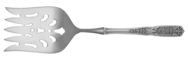 Milburn Rose (Sterling, 1940) Fish Serving Fork with Stainless Tines HC