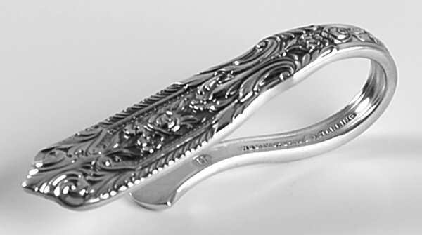 Milburn Rose (Sterling, 1940) Napkin Clip