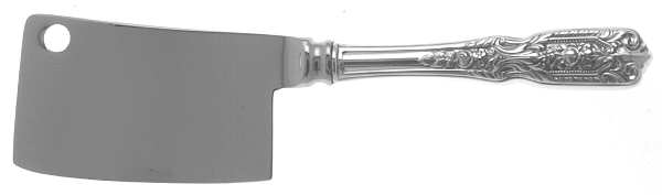 Milburn Rose (Sterling, 1940) Cheese Cleaver with Stainless Blade