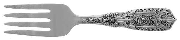 Milburn Rose (Sterling, 1940) Baby Fork