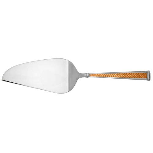 Kells Gold (Stainless, Gold Accent) Pie and Cake Server, Solid Piece