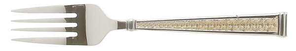 Kells Gold (Stainless, Gold Accent) Individual Salad Fork