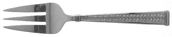 Kells (Stainless) Large Solid Cold Meat Serving Fork