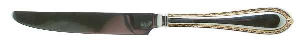 Powerscourt Gold (Stainless, Gold Accent) New French Hollow Knife