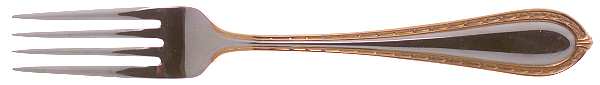 Powerscourt Gold (Stainless, Gold Accent) Fork