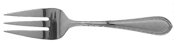 Powerscourt (Stainless) Large Solid Cold Meat Serving Fork