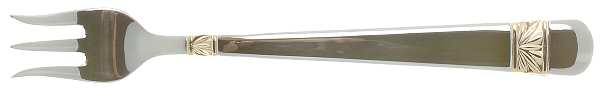 Wicklow Gold (Stainless, Gold Acct) Cocktail/Seafood Fork