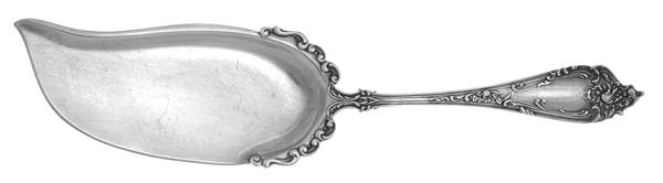 Altair (Sterling, 1904, No Monograms) Small Solid Fish Serving Knife