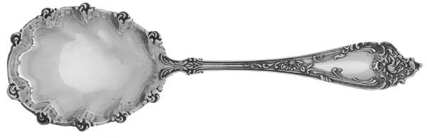 Altair (Sterling, 1904, No Monograms) Small Solid Berry/Casserole Spoon