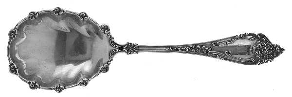 Altair (Sterling, 1904, No Monograms) Large Solid Berry/Casserole Spoon