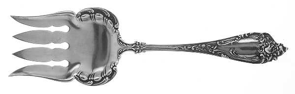 Altair (Sterling, 1904, No Monograms) Small Solid Fish Serving Fork