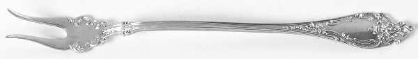Altair (Sterling, 1904, No Monograms) Old Style Pickle Fork