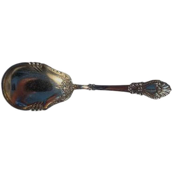 Bead (Sterling, 1890) Small Solid Berry/Casserole Spoon