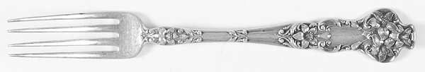 Bridal Flower (Sterling, 1910, No Monograms) Fork