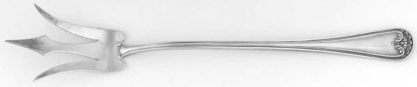 Bunker Hill (Sterling, 1910) Large Lettuce Serving Fork