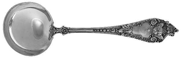 Cherub (Sterling, 1895) Round Bowl Soup Spoon (Bouillon)