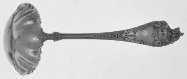Cherub (Sterling, 1895) Solid Piece Cream Ladle