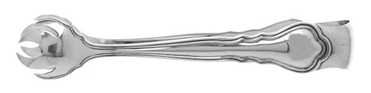 Chippendale (Sterling, 1918) Small Sugar Tongs