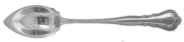Chippendale (Sterling, 1918) Fruit/Orange Spoon