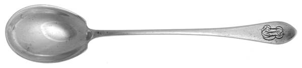 Colonial Antique (Sterling, 1922) Large Horseradish Serving Spoon