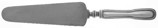 Colonial (Sterling, 1917) Cake Knife with Silverplate Blade