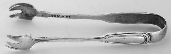 Colonial (Sterling, 1917) Small Sugar Tongs