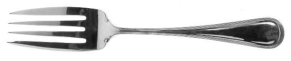 Commonwealth (Sterling, 1908) Small Solid Cold Meat Serving Fork