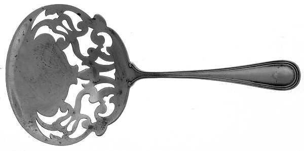Commonwealth (Sterling, 1908) Solid Bon Bon Spoon with Pierced Bowl