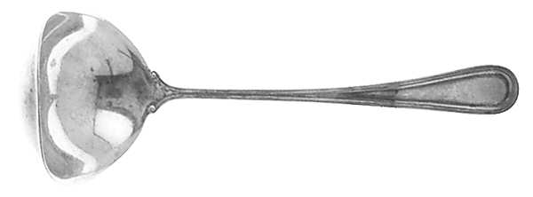 Commonwealth (Sterling, 1908) Solid Piece Cream Ladle